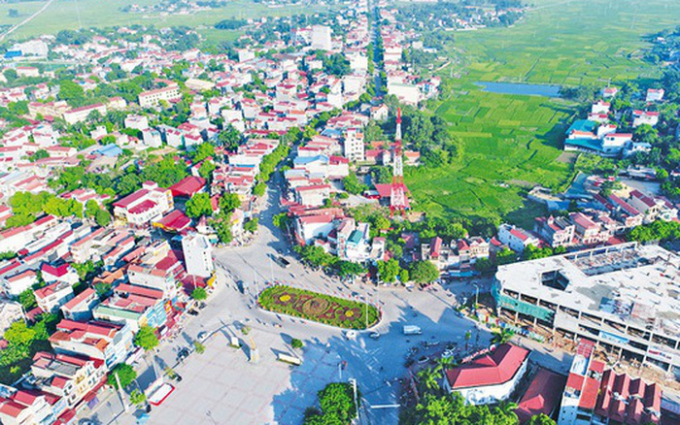 Dự án Khu đô thị mới chợ Nông sản huyện Lục Ngạn thuộc địa phận xã Trù Hựu, có quy mô khoảng 24,5ha
